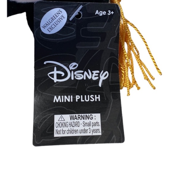 NWT Disney Mickey Mouse Plush 6" in Graduation Cap and Gown with Diploma - Picture 7 of 8